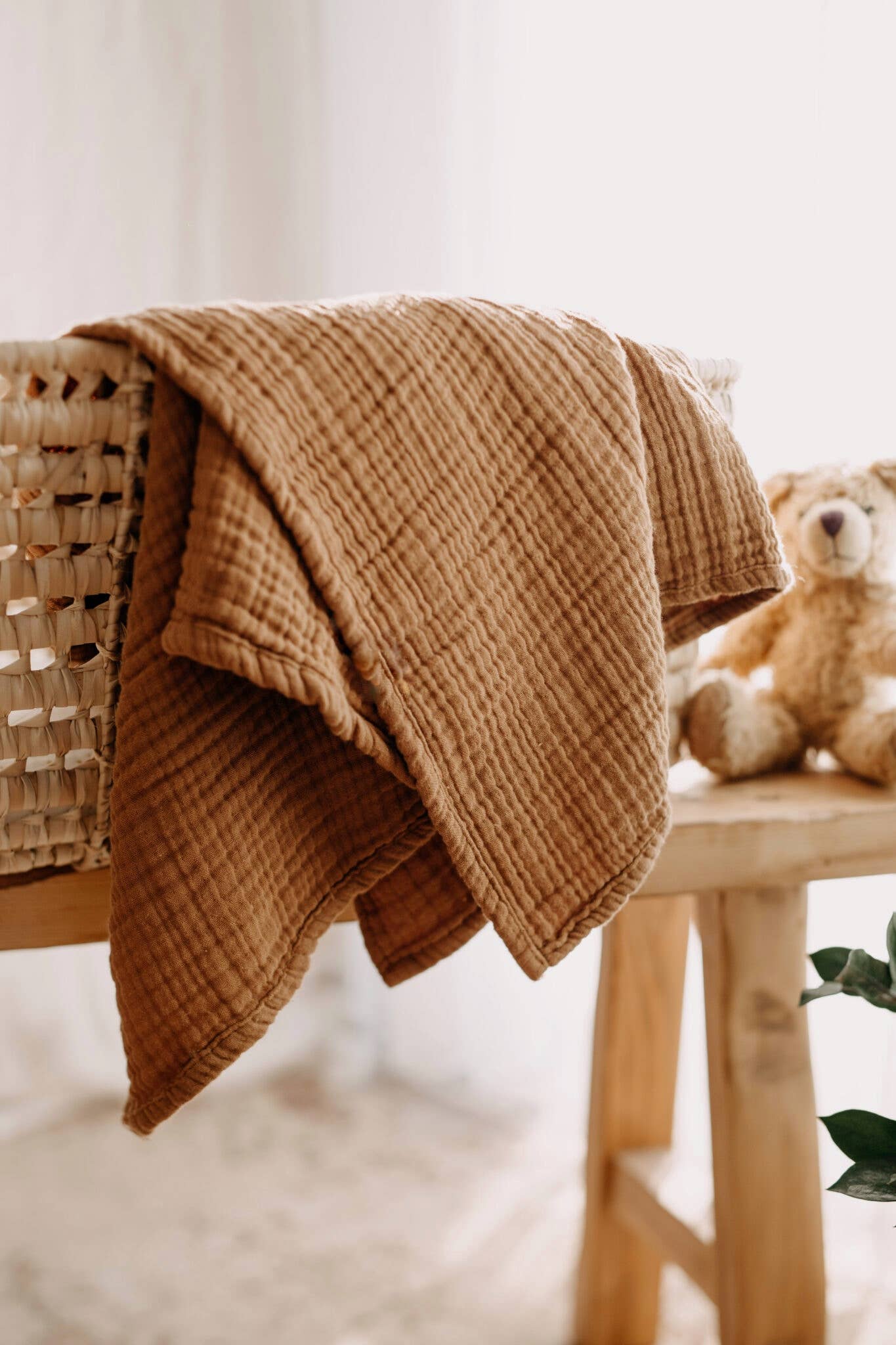 Ada Baby – wholesale Bedding blanket – Kids & Baby – Organic Muslin Blankets Neutral Colors6