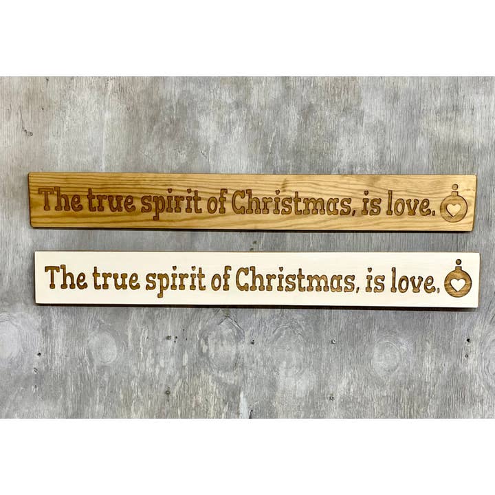 The true spirit of Christmas is love - 80cm for wholesale by Ragdoll Home