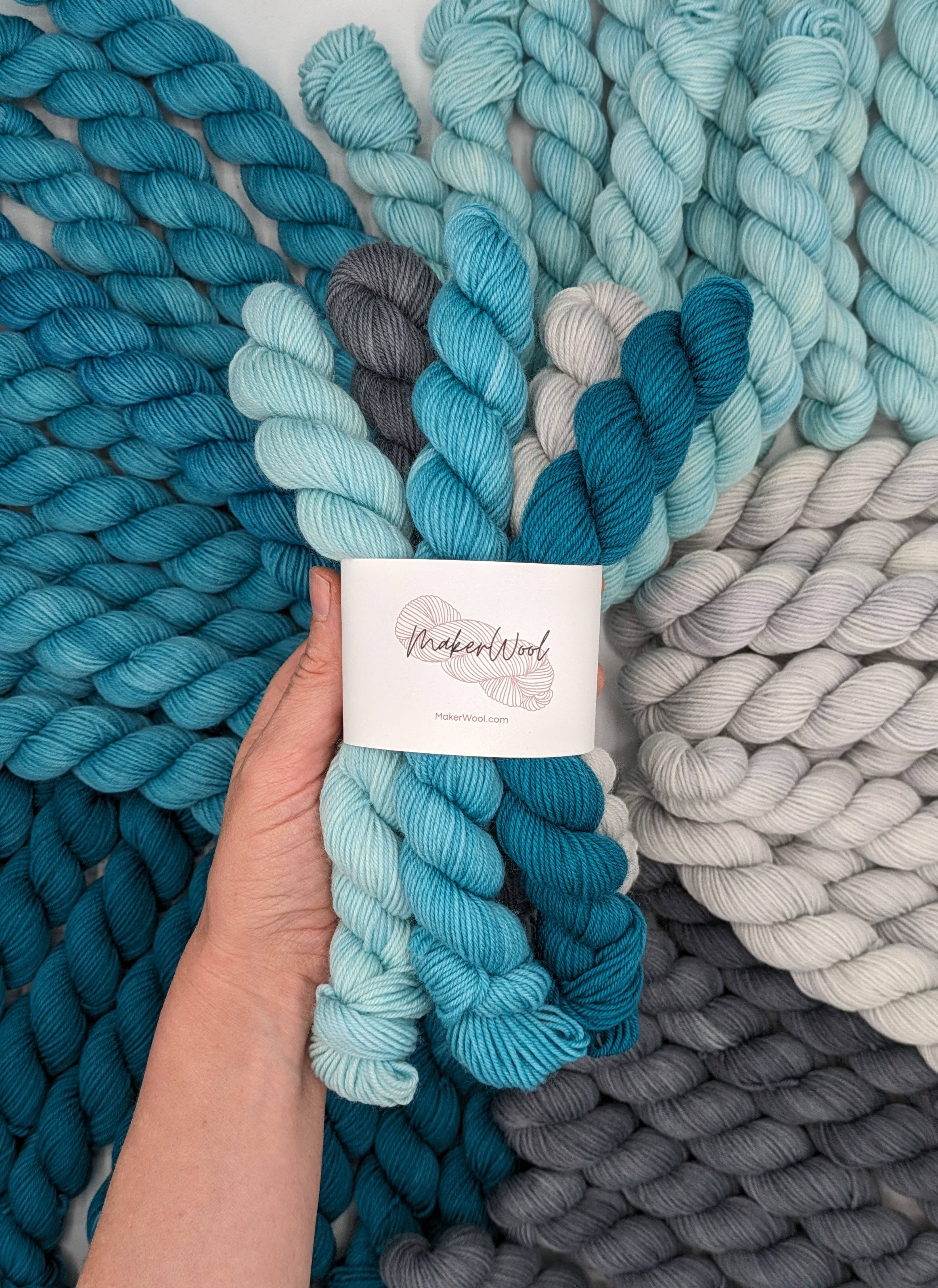 MakerWool – wholesale Garn – Mini Garn Skein Set5