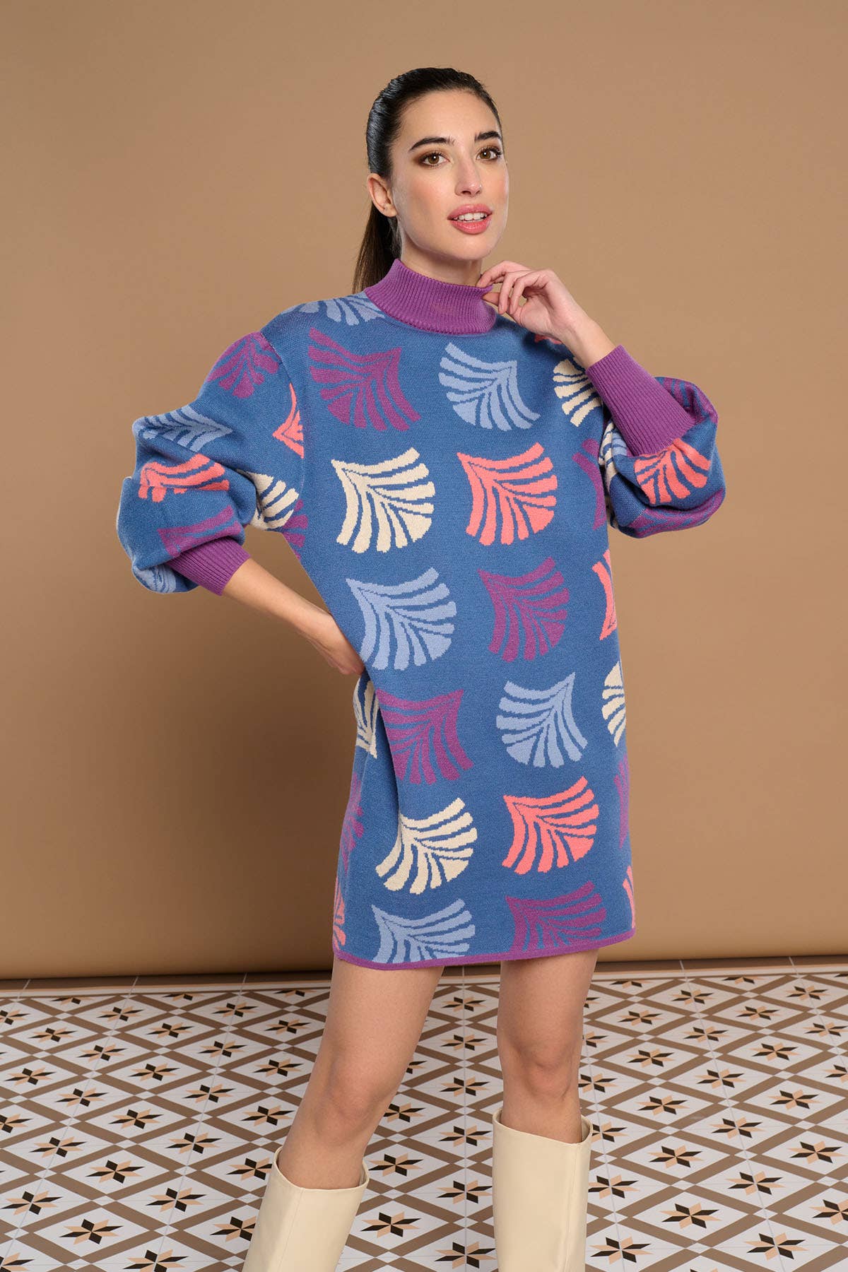 Blu ABITO CRISTINA in vendita all'ingrosso su Faire0