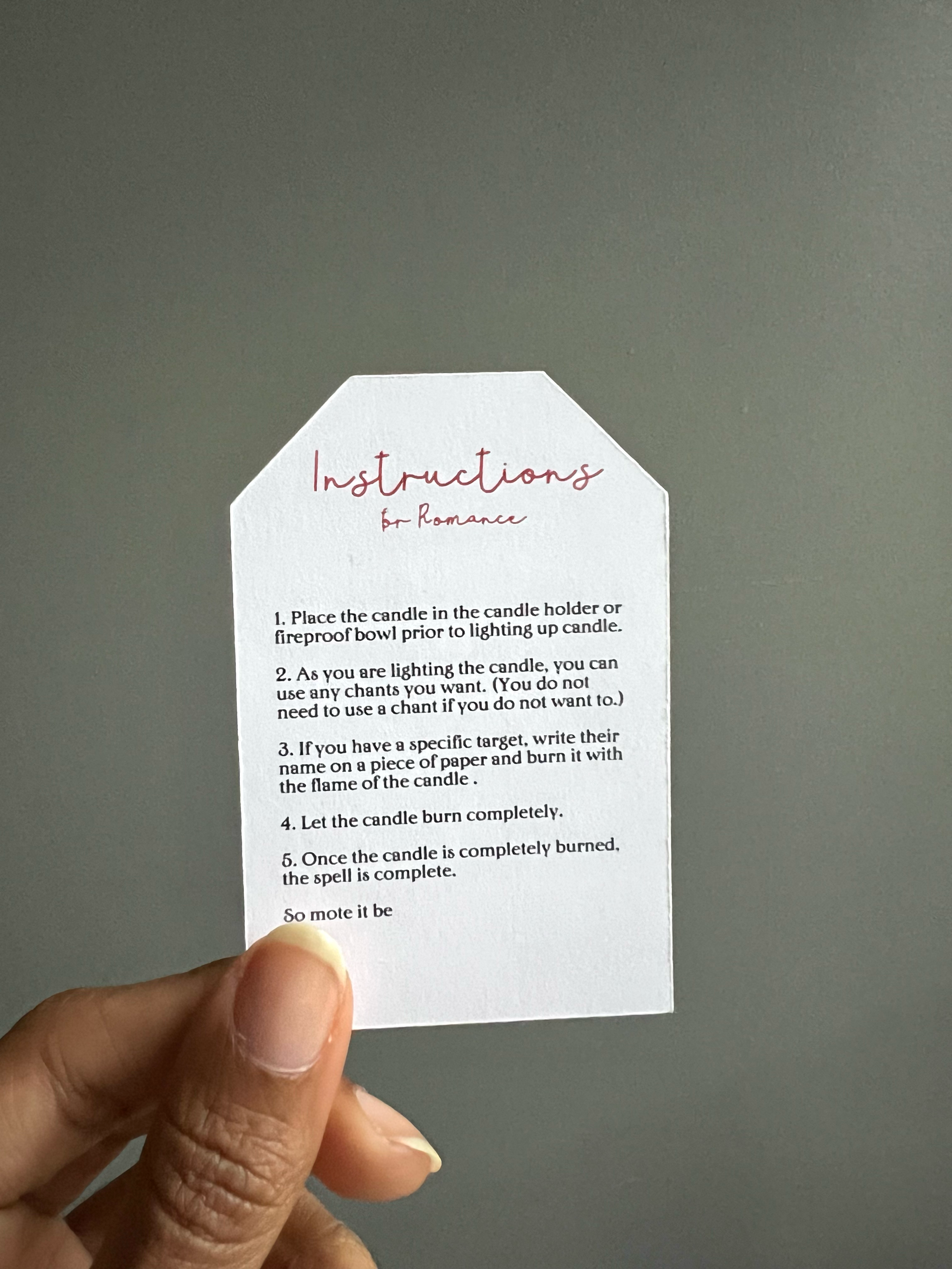 Sapphire & Sage – Material de meditação por atacado – Vela Ritual de Romance1