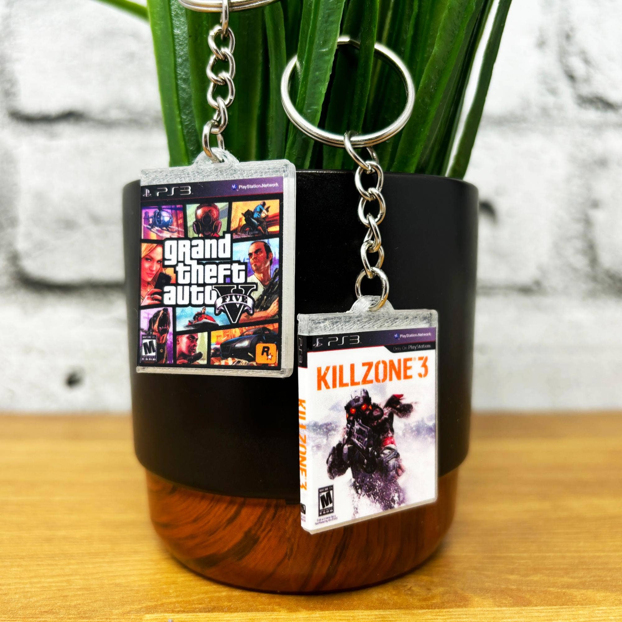 BitsyLabs - Wholesale Keychain - Unisex - PS3 Game Case Keychains3