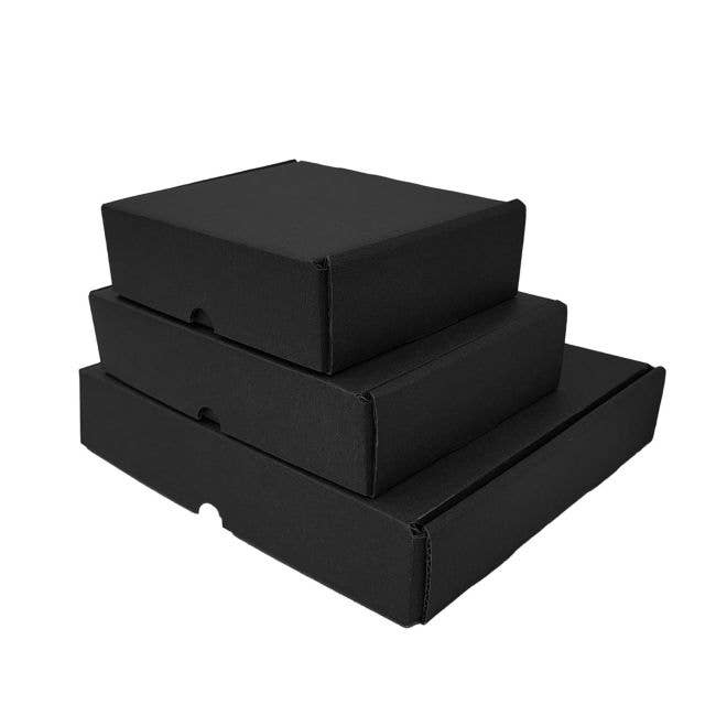 Ucanpack.com - Wholesale Gift Box - All Black Mailer Boxes, Colored Boxes, Boxes 2