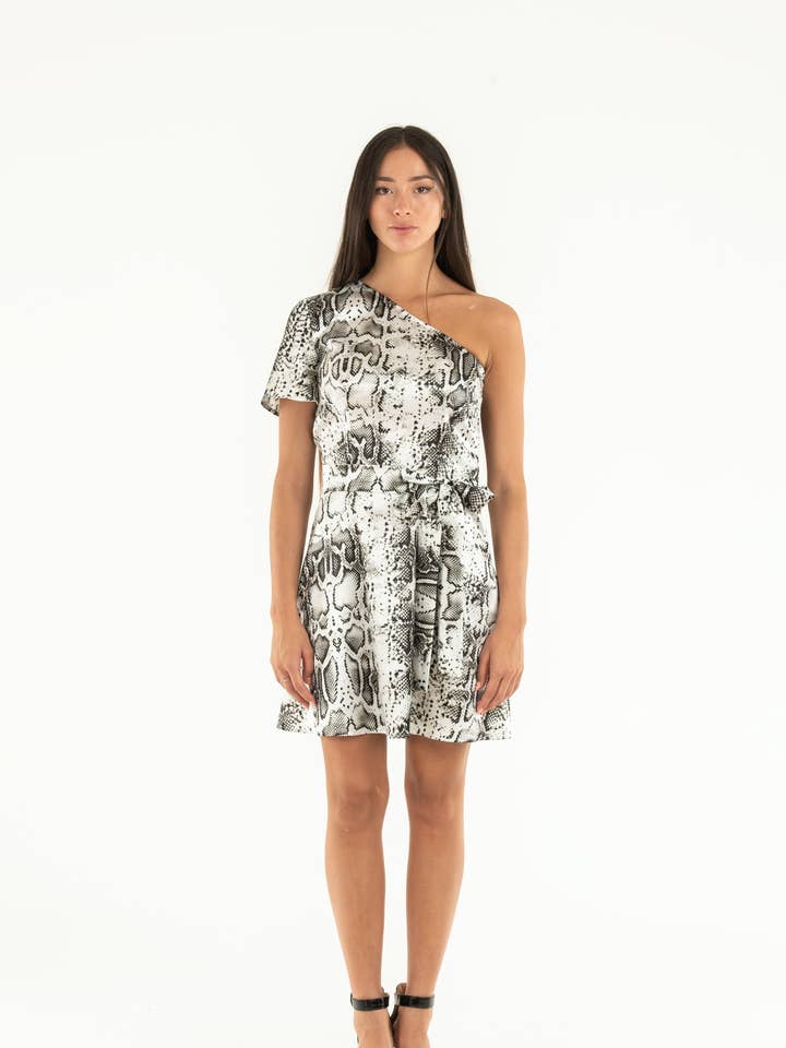 Kleid mit Animal-Print für den Großhandel von Christine Bi