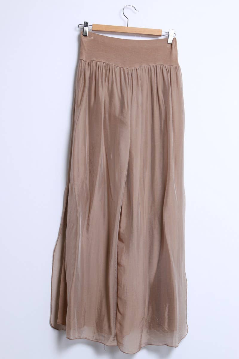 Shyloh - Vente Pantalon – femme - Pantalon soie ouvert sur les côtés du bas 2046423