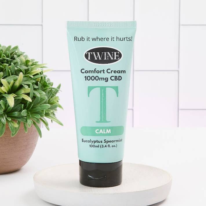 CBD Lotion Comfort Cream - Calm Eucalyptus Spearmint for wholesale by Twine