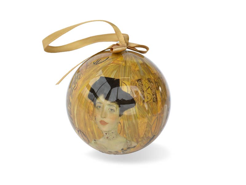 MUSEUM WEBSHOP - Wholesale Ornament - Christmas Ball, Gustav Klimt, Adele Bloch-Bauer, unbreakable