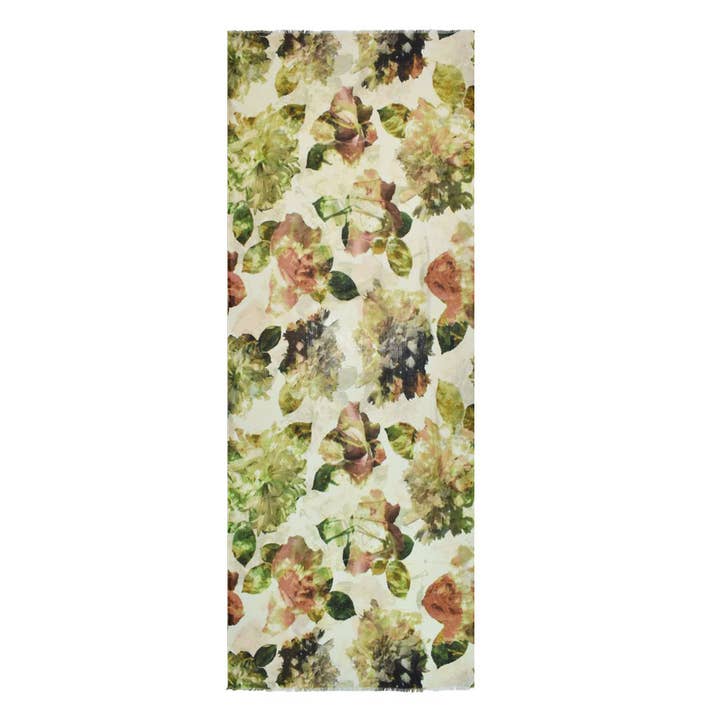 Bellamy Contemporary Leaf Scarf for wholesale by Dupatta Designs