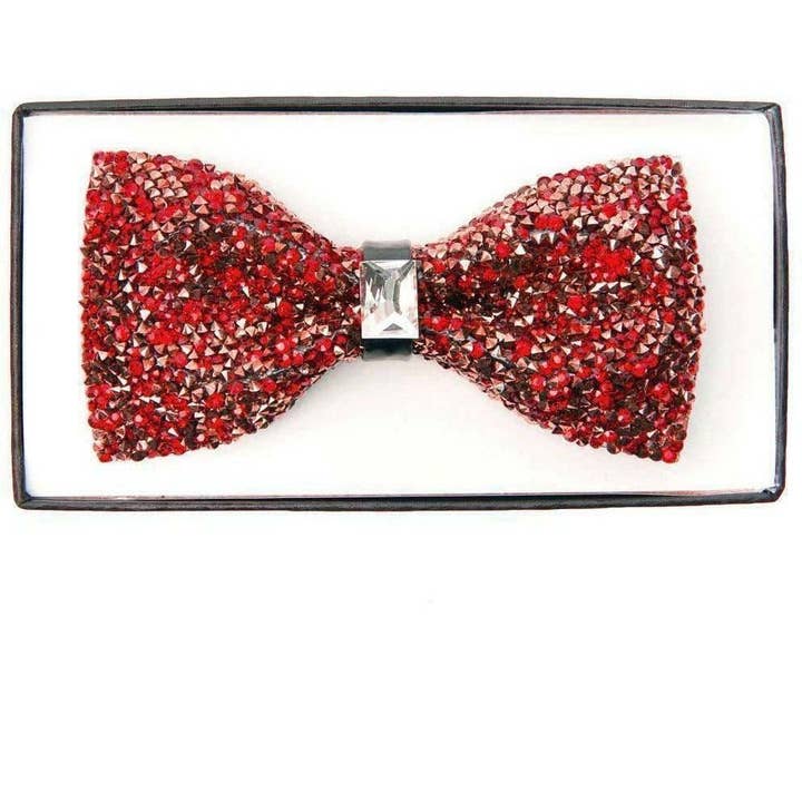 Dubal Brothers - Wholesale Bow Tie - Men's - Vittorio Farina Rhinestone Bow Tie by Classy Cufflinks2