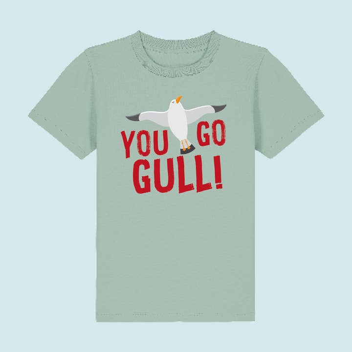 Tu es une mouette ! T-shirt enfant | T-shirt fille bord de mer pour la vente par Lovetree Design