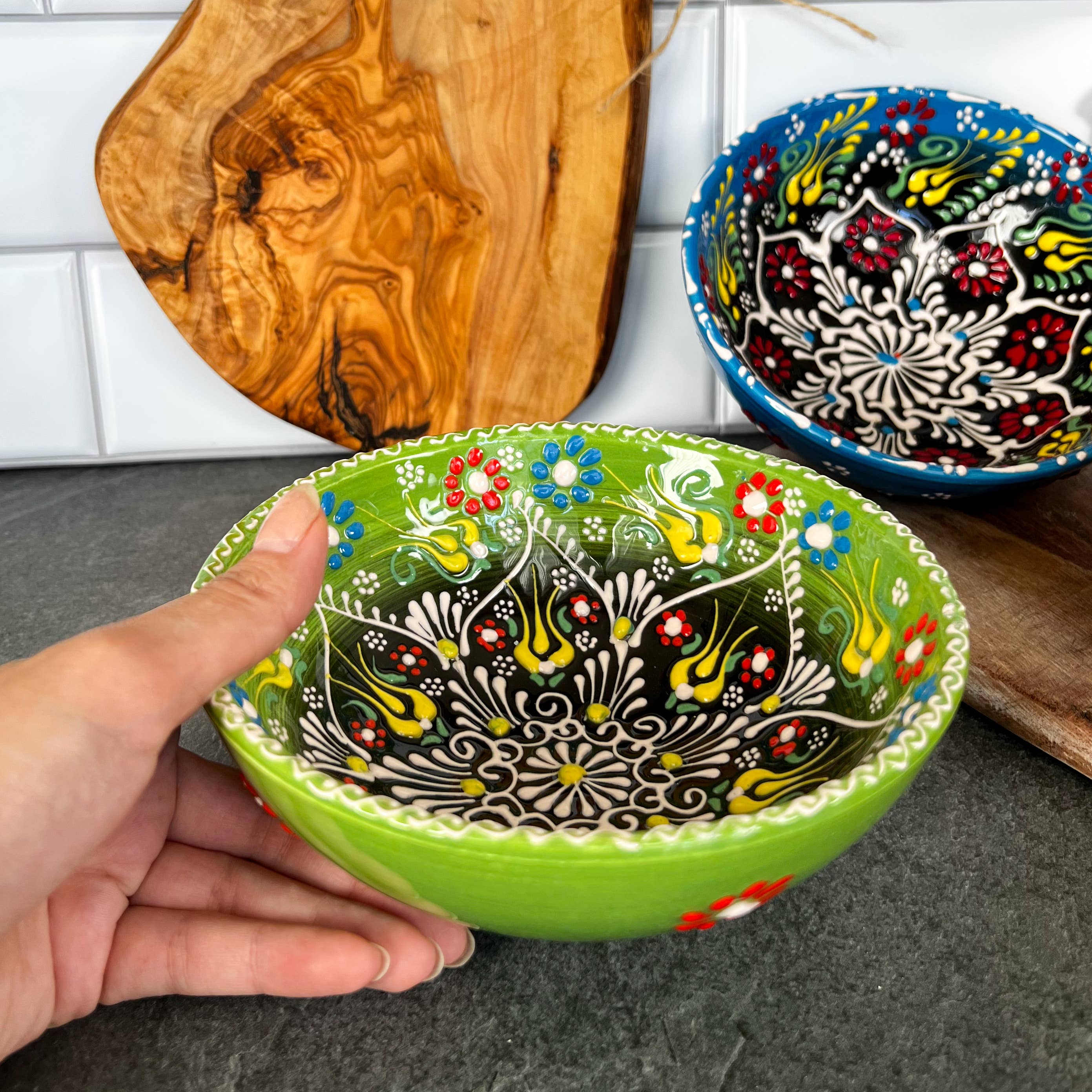 Umays Boho - Wholesale Bowl - Large Handmade Bowls, Decorative Bowls, Boho Kitchen Decor11