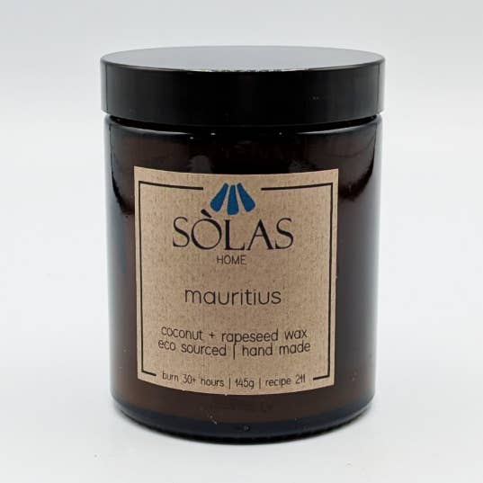 Mauritius Ljus Bärnstensburk med Lock, 20cl för wholesale av SÒLAS Home