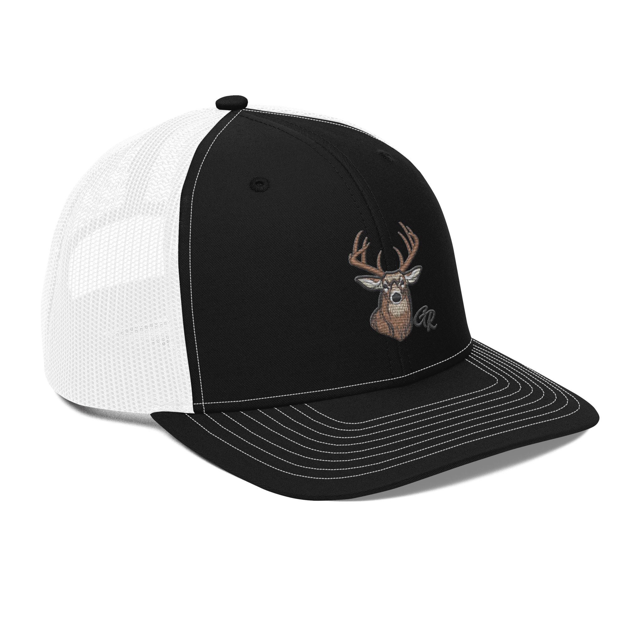 Ghost Ridge Brand - Wholesale Trucker Hat - Unisex - Richardson 112 GR Deer Hat4