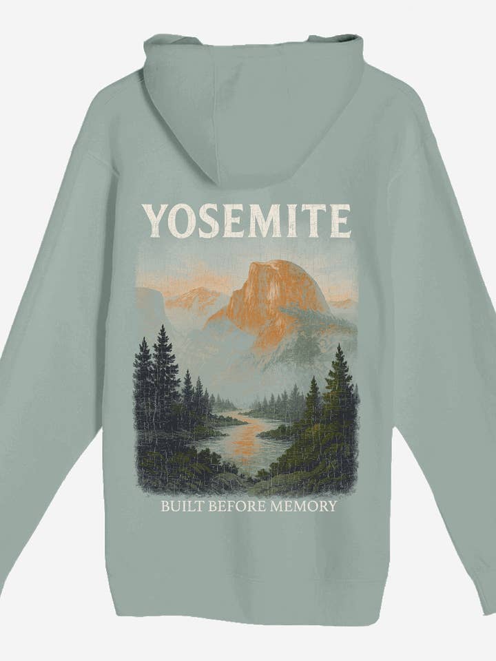 Textile Graphix - Wholesale Hoodie - Unisex - Yosemite Hoodie – Customizable Vintage Mountain Design7