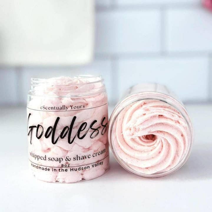 Pink Sugar Whipped Soap & Shave Cream - Vegan Foaming Wash for wholesale by eScentually Yours