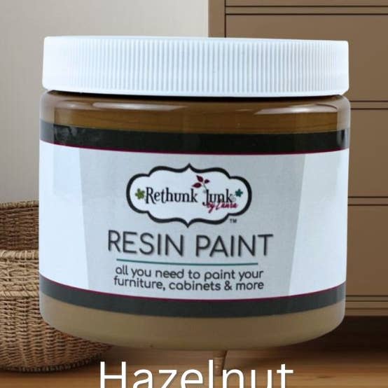 Hazelnut Resin Infused Paint for Furniture & Cabinets for wholesale by Rethunk Junk by Laura Furniture & Cabinet Paint
