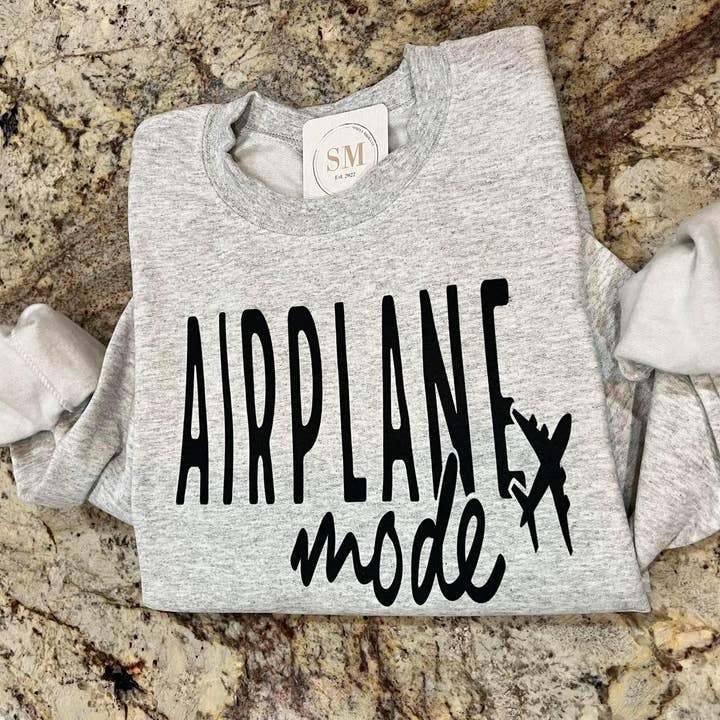 Modo Avião Gola Tripulada por atacado de Simply Midwest