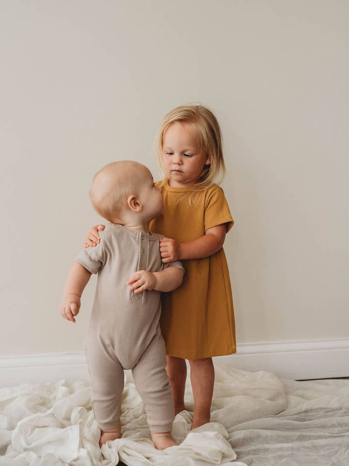 MACO EM MALHA CANELADA DE ALGODÃO ORGÂNICO EM “COGUMELO” por atacado de Chubby Lamb