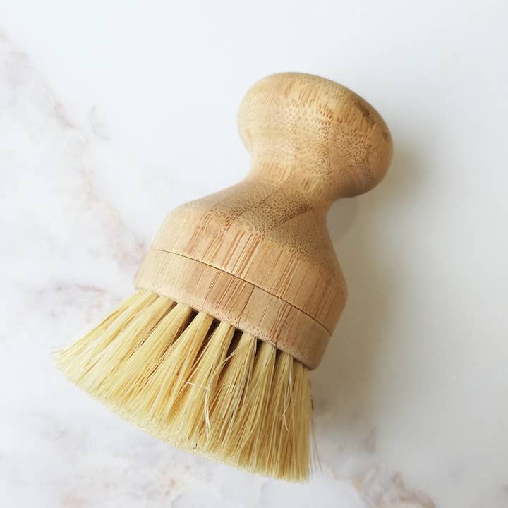Bamboo Dish Scrubber for wholesale by Mud & Maker