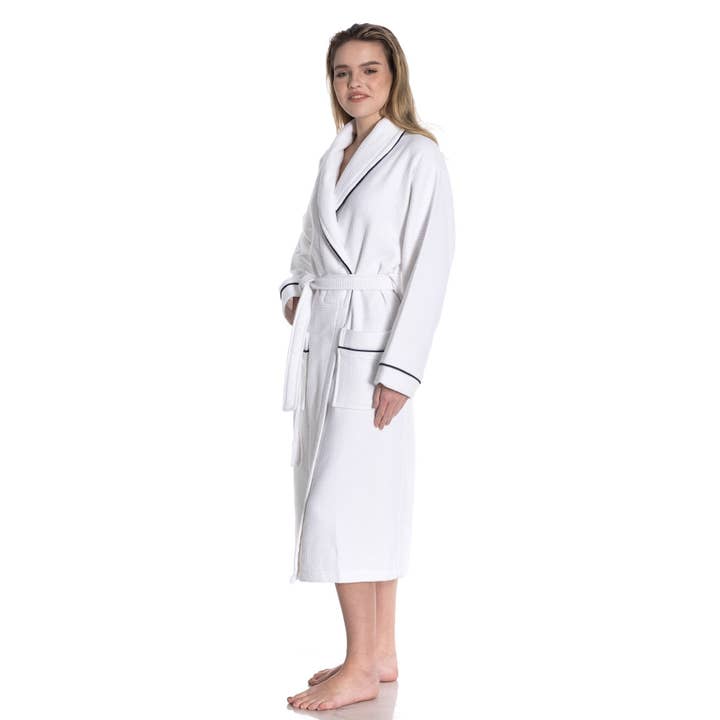 East'N Blue - Wholesale Robe - Unisex - Waffle Terry Turkish Cotton Unisex Bathrobe8