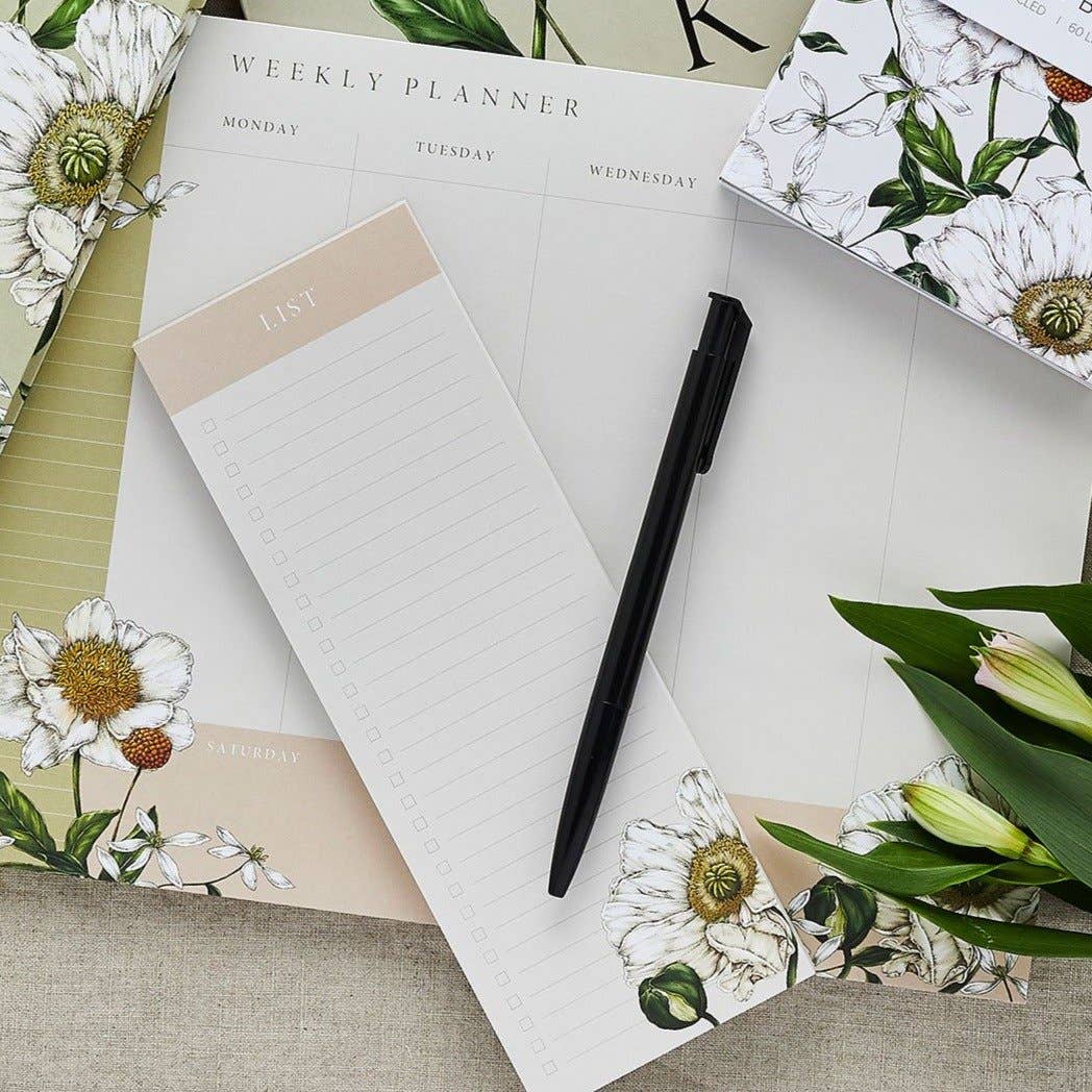 Catherine Lewis Design – wholesale Planner – Spring Blossom - To-Do List Pad1