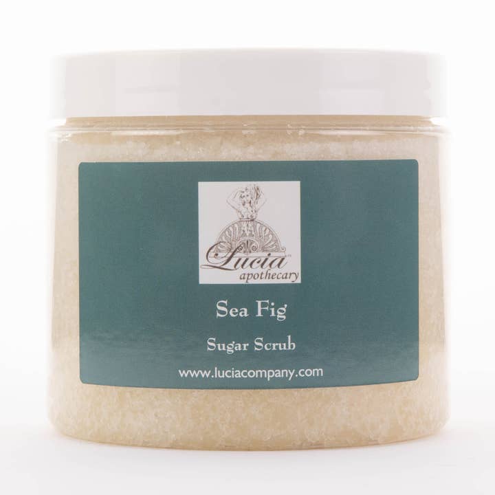 Sea Fig Sugar Scrub for wholesale by Lucia Apothecary, LLC