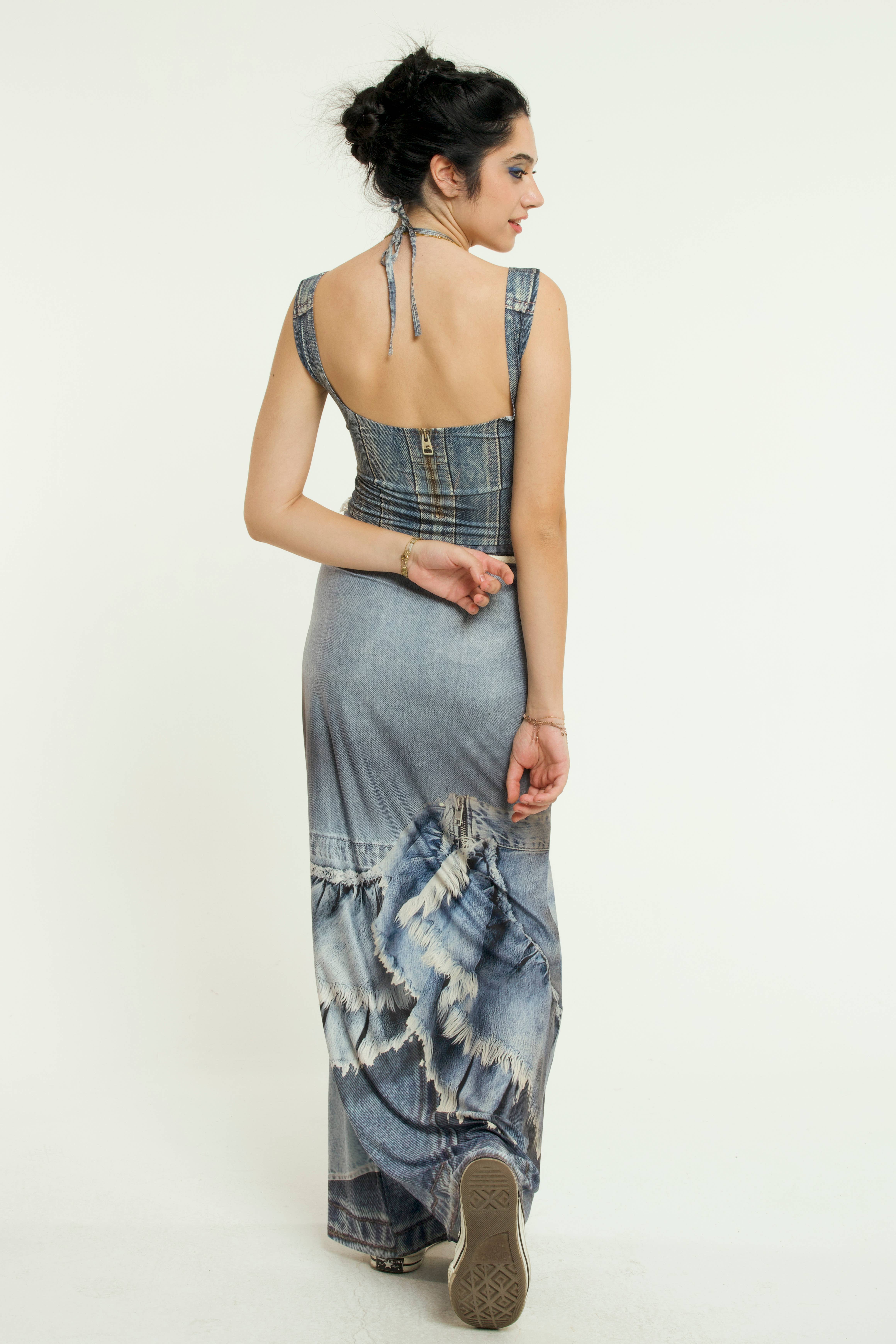 IPNG Design - Wholesale Skirt - Women's - Skirt Mermaid Layered - Jeanious7