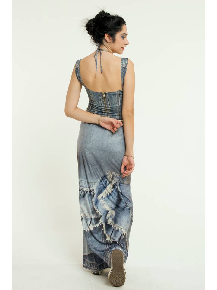 IPNG Design - Wholesale Skirt - Women's - Skirt Mermaid Layered - Jeanious7