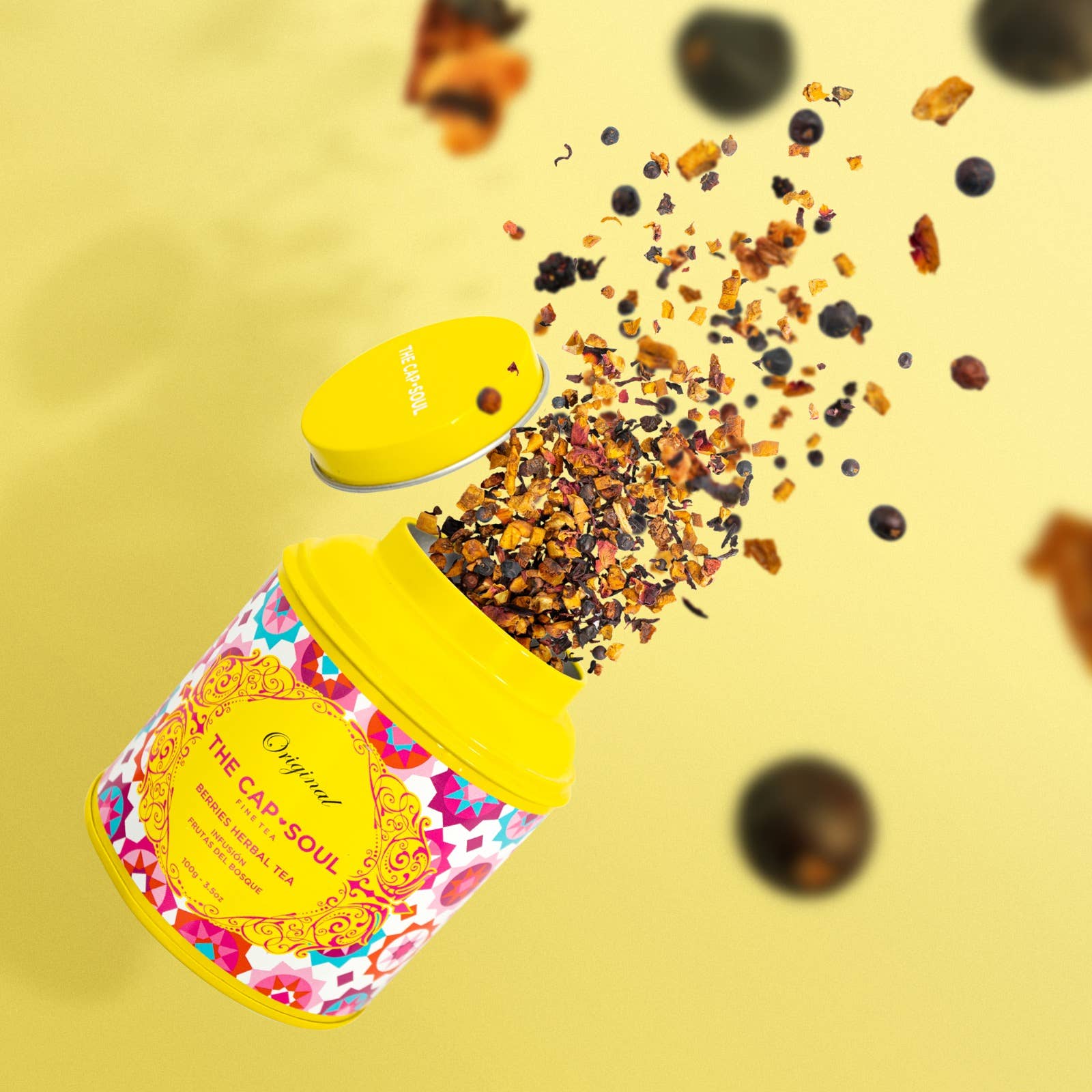 The Capsoul - Vendita all'ingrosso Tisane salutari e depurative - Infuso ai Frutti di Bosco - Tè sfuso in barattolo da 100 g2