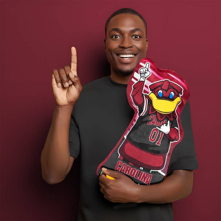 Uncanny Brands - Vente Peluche – enfant et bébé - Bleacher Creatures SC Gamecocks Cocky 24" Copain de touche2