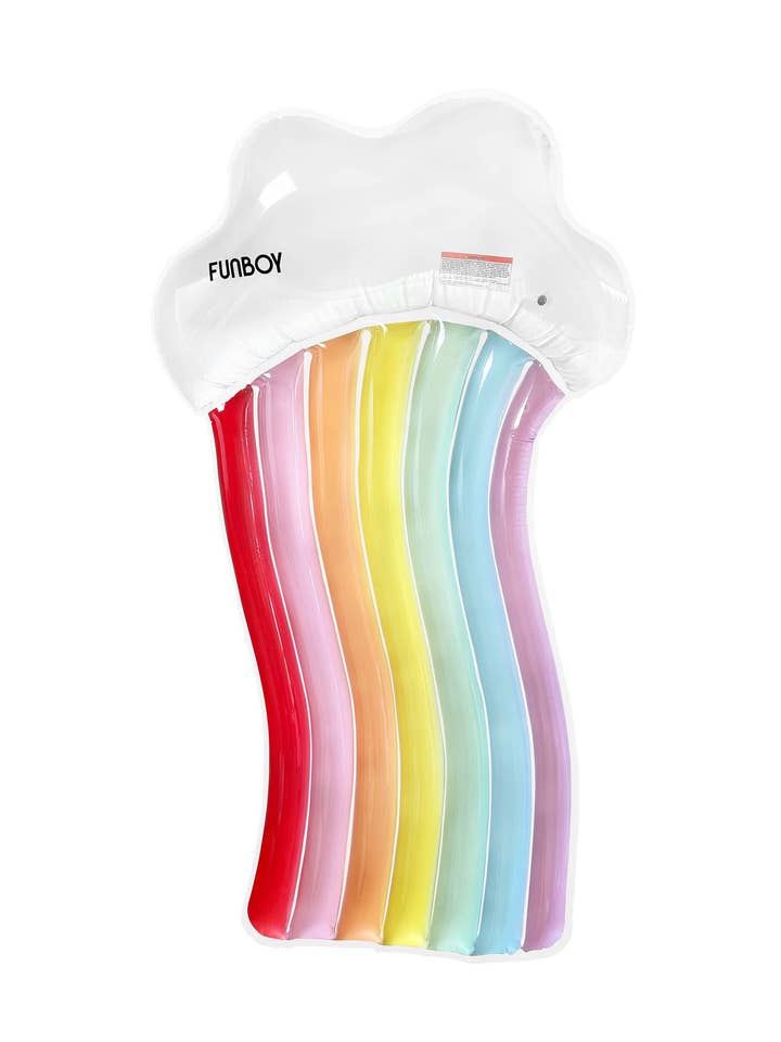 Chaise longue Rainbow Cloud transparente pour la vente par FUNBOY