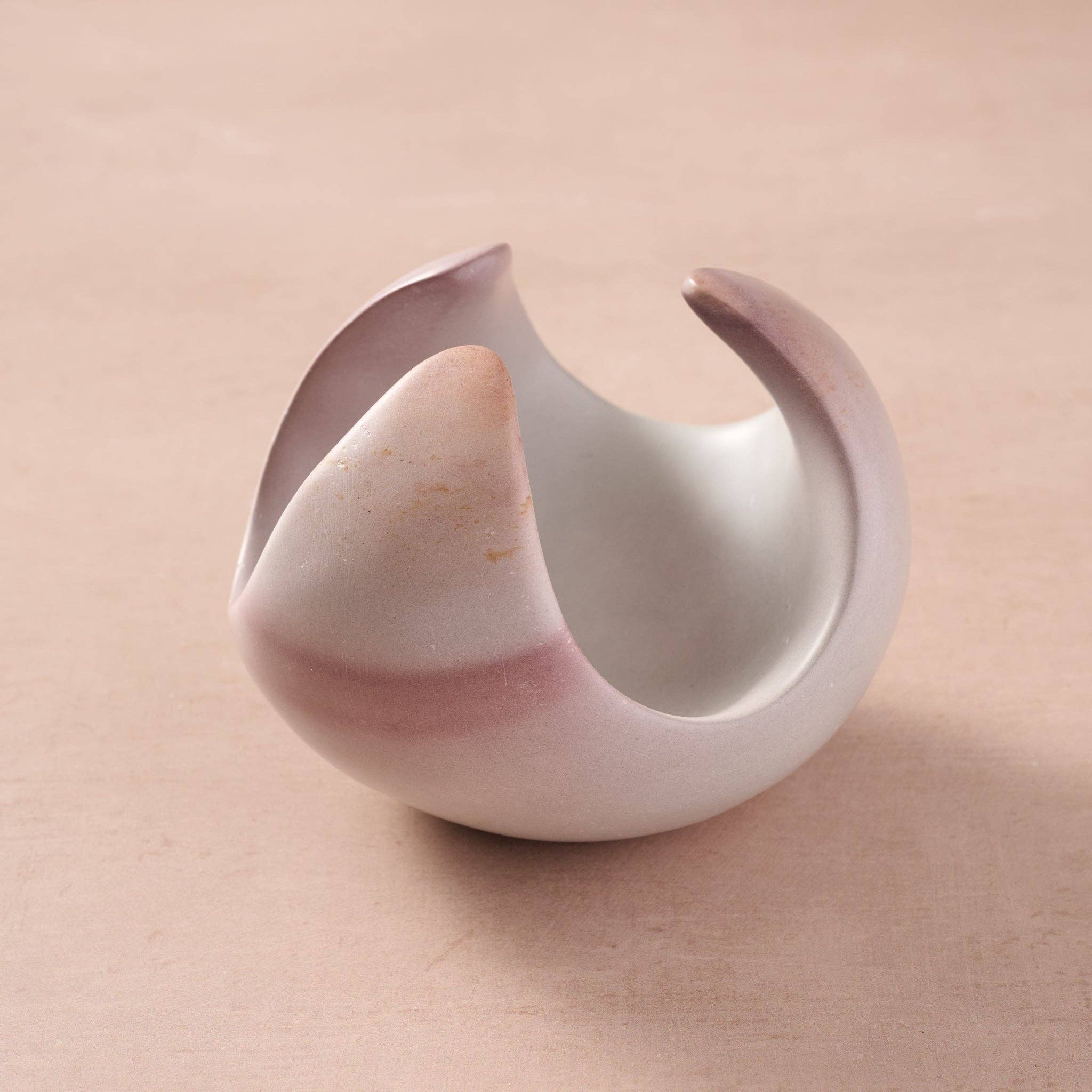 Ten Thousand Villages - Wholesale Candle Holder - Maua Lotus Soapstone Tealight Holder1