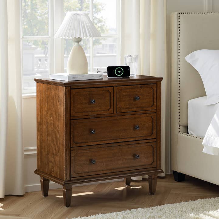 Hadrian 4-Drawer Accent Chest for wholesale by Karat Home