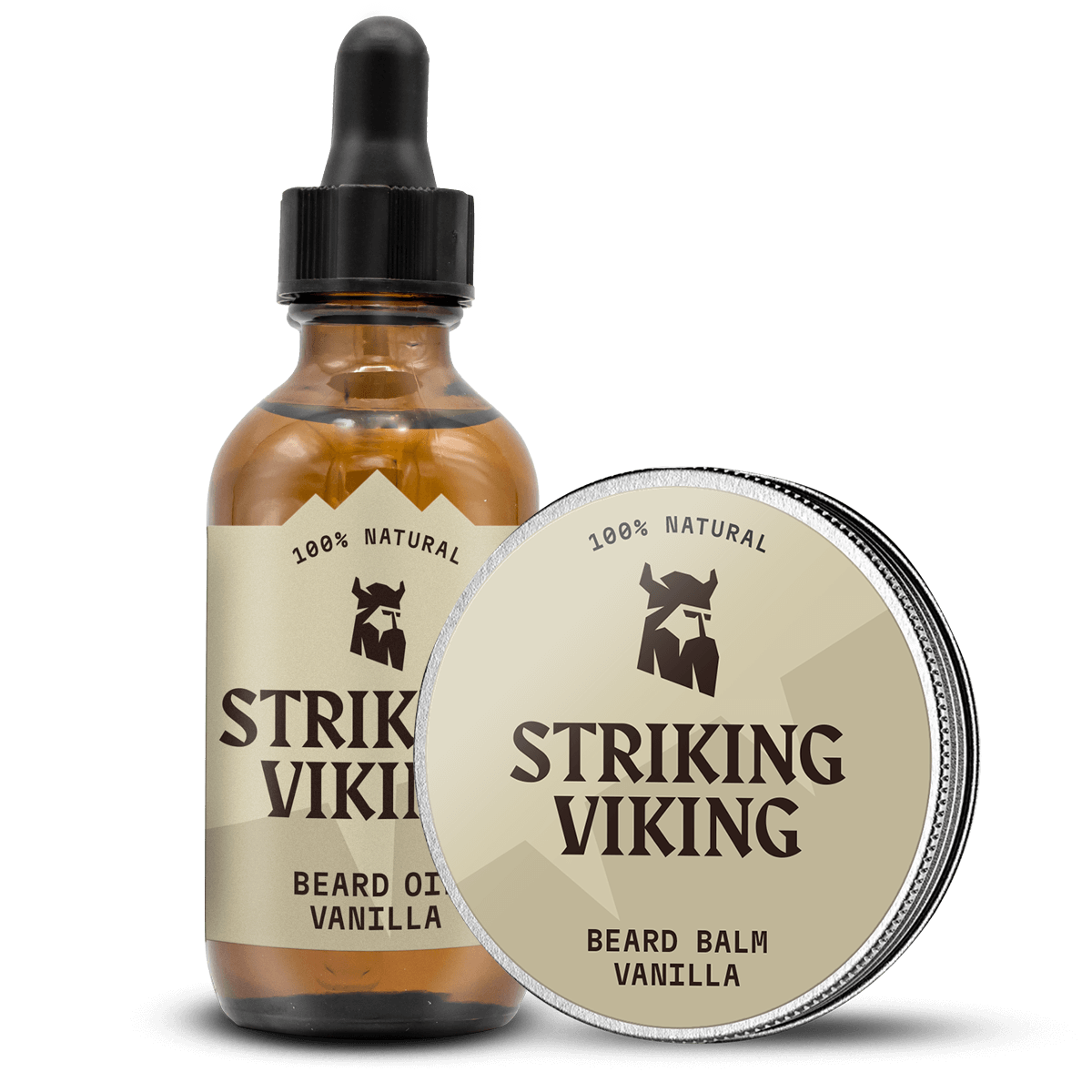 Striking Viking – wholesale Beard styling product – Beard Oil and Balm - Vanilla1