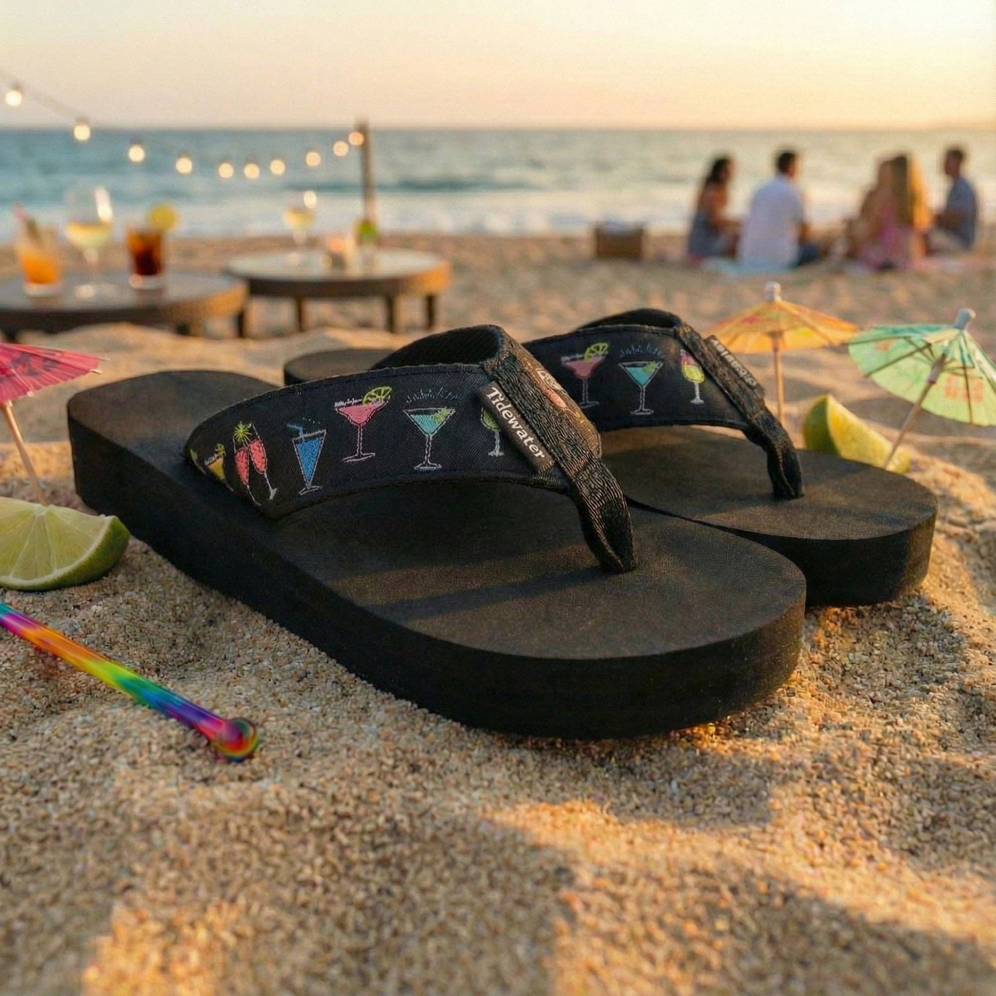 Tidewater Sandals - Wholesale Flip Flops - Women's - Sip Sip Hooray2