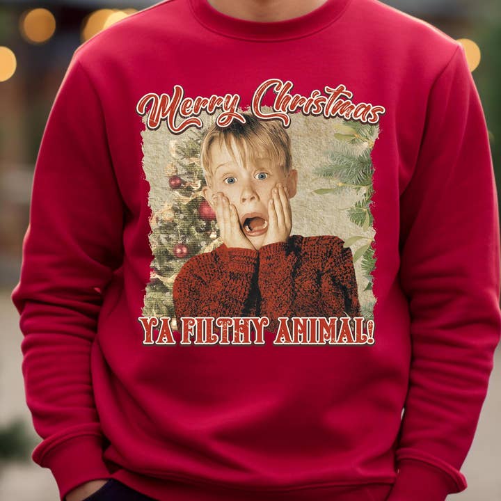 Merry Christmas Ya Filthy Animal Home Alone Christmas and other Purchase Wholesale filthy. Free Returns & Net 60 Terms on Faire trending on Faire.