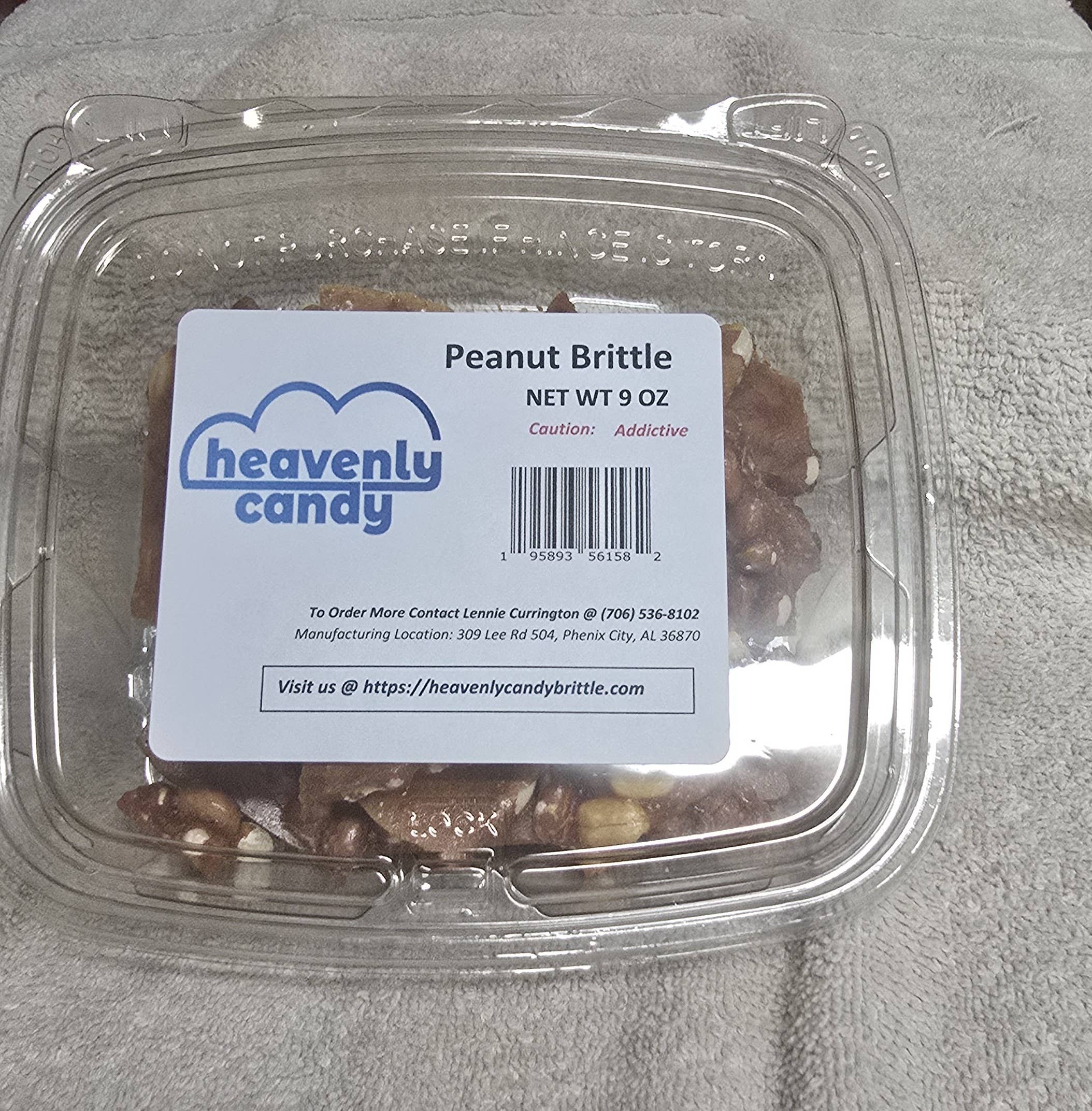 Heavenly Candy Brittle - Wholesale Brittle - Peanut Brittle2