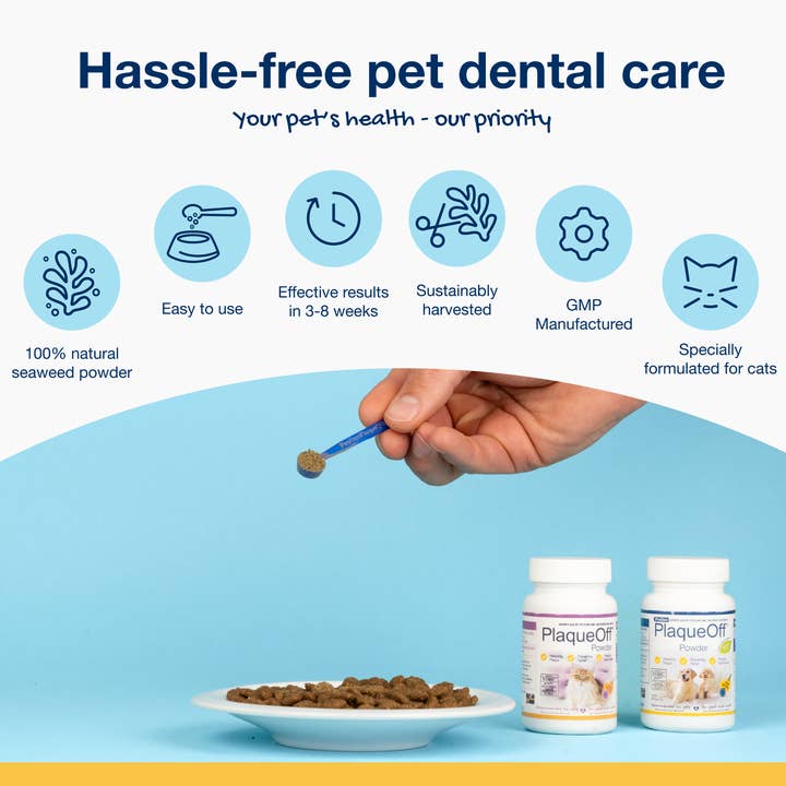 ProDen PlaqueOff - Wholesale Pet Supplement - Cat/Dog - ProDen PlaqueOff® Powder 40g Cat3