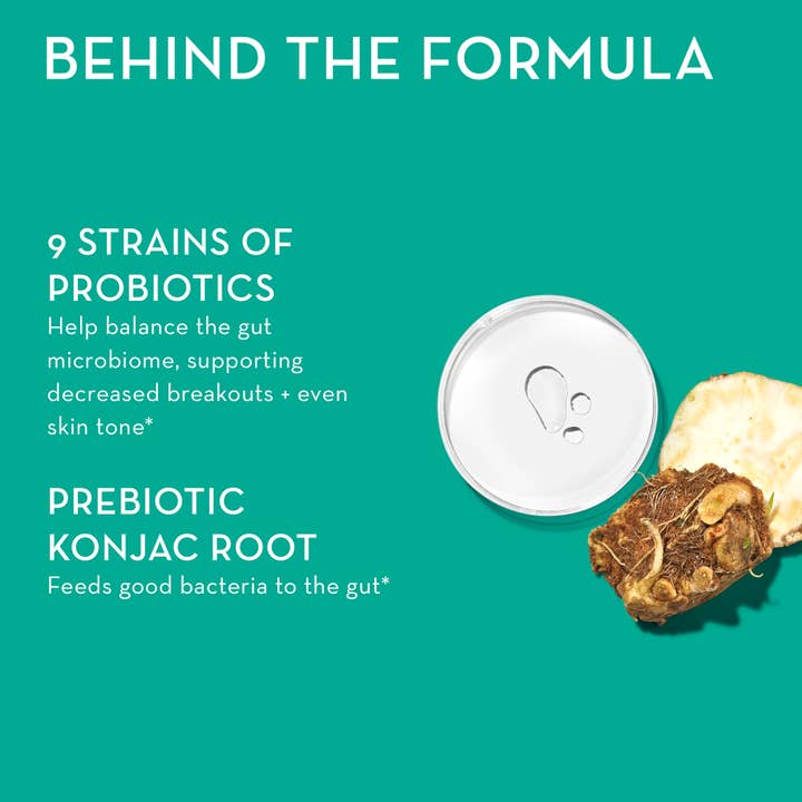 Hum Nutrition - Wholesale Oral Supplement/Vitamin - SKIN SQUAD PRE+PROBIOTIC CAPSULES FOR SKIN & GUT HEALTH