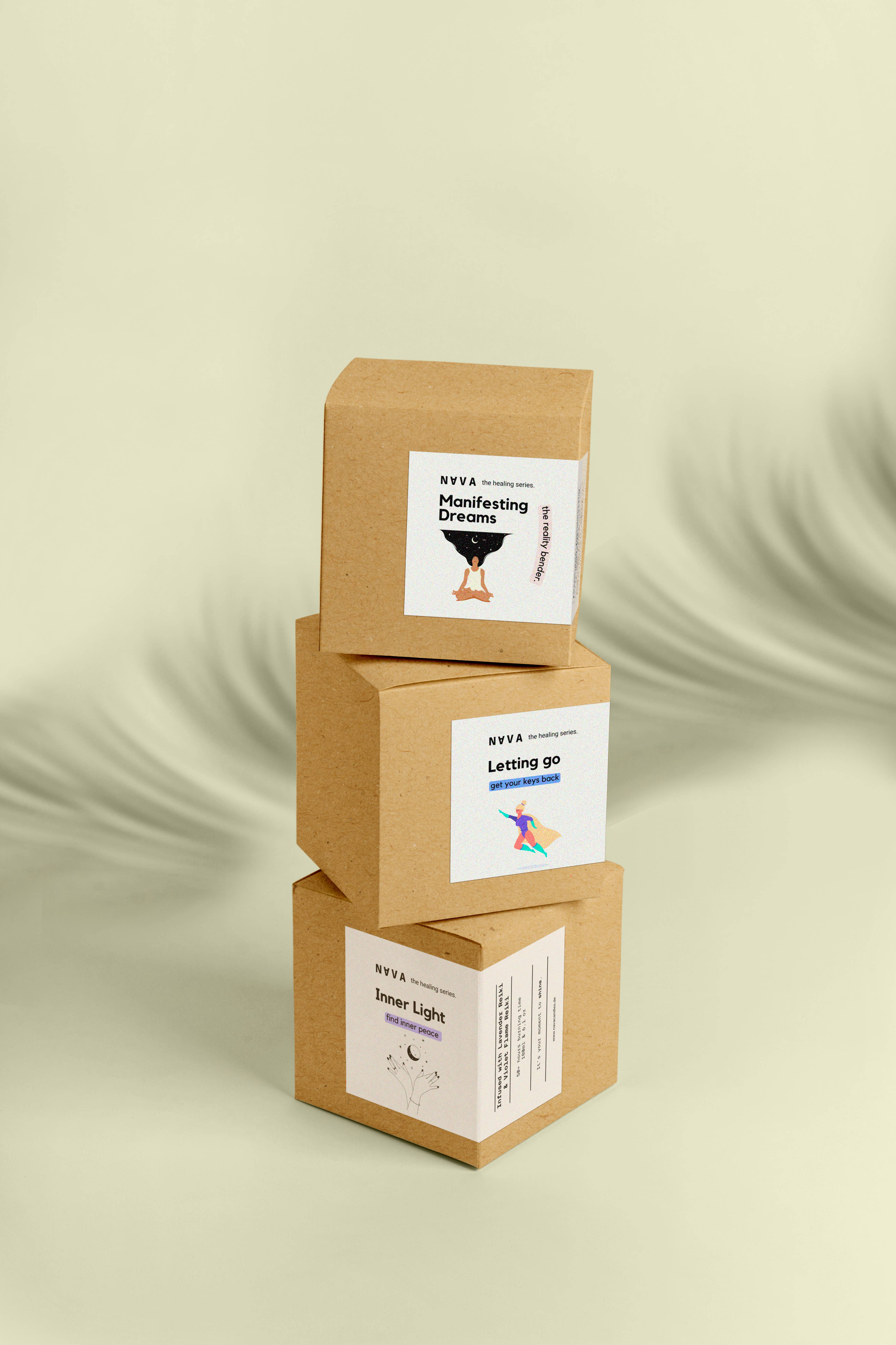 NAVA - Wholesale Jar/Filled Candle - Scented Organic Soy Candle - Letting Go2