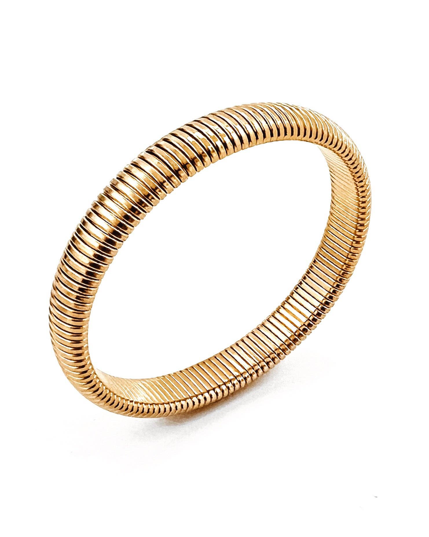 BELJOY - Wholesale Armband - Baia Thin Coil Bangle Bangle Bracelet || Kies een kleur0