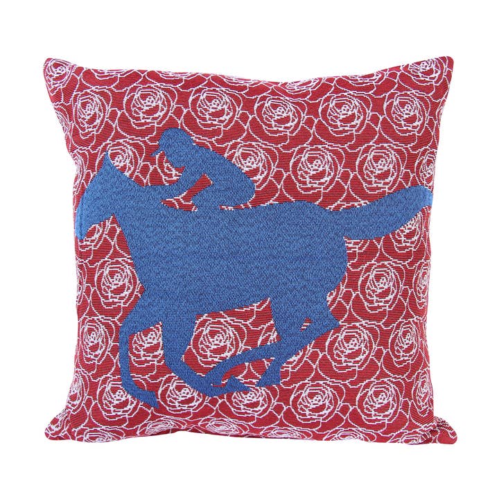 Kissen mit Pferd und Rosen für den Großhandel von Barrel Down South