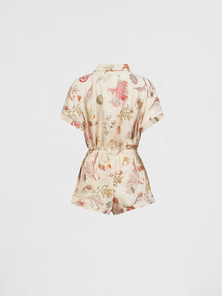 Fable England - Wholesale Sleepwear Set - Women's - FABLE Whispering Sands Lotus Pink - Short PJ - Various Sizes