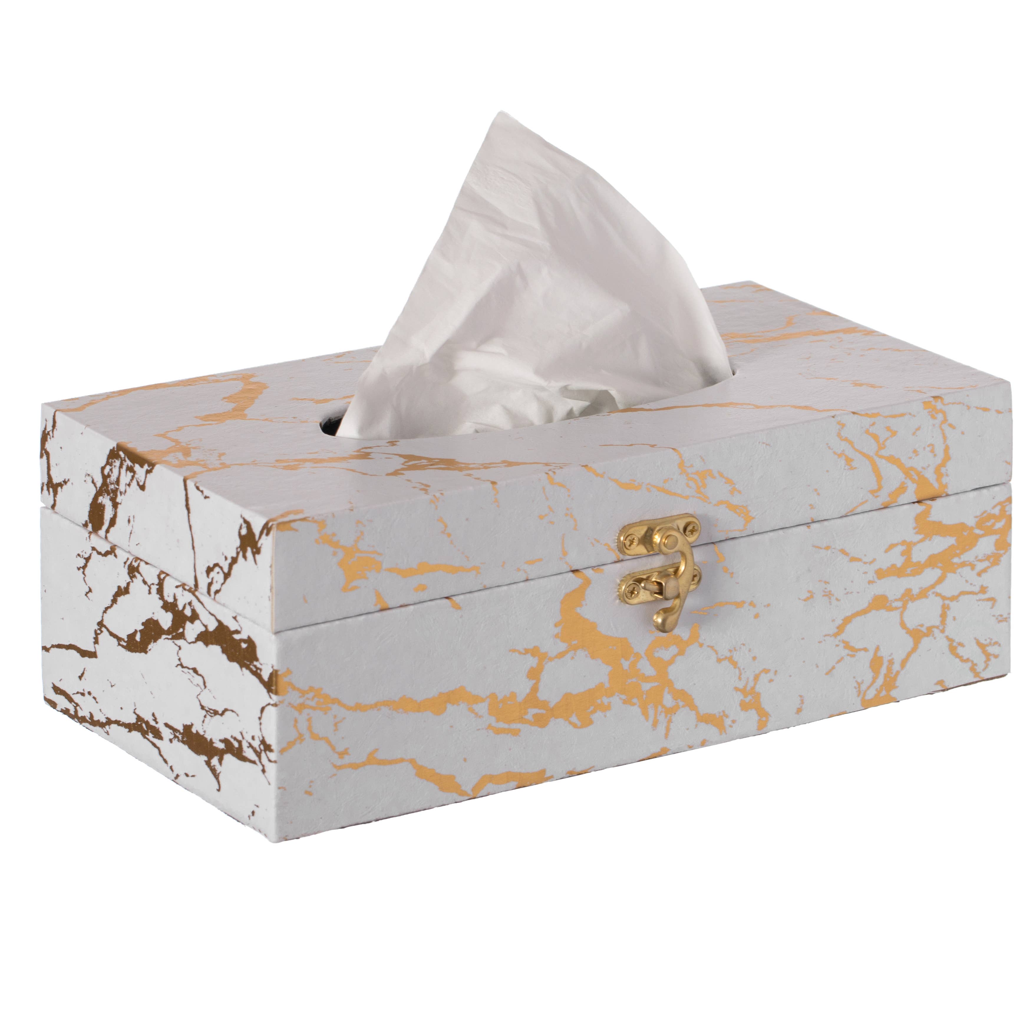 Quickway Imports - Wholesale Tissue Box - Velvet Modern Paper Facial Tissue Box Holder36