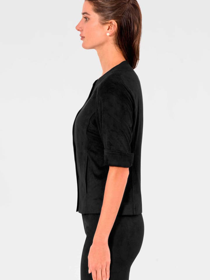 Gretchen Scott LLC – Großhandel Jacke – Damen – Kurzstopp Ultra-Wildlederjacke6