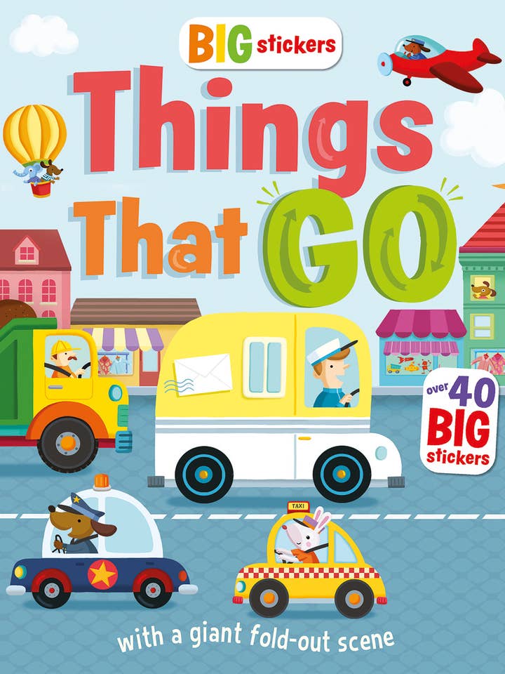 Big Stickers: Things That Go for wholesale by EDC Publishing