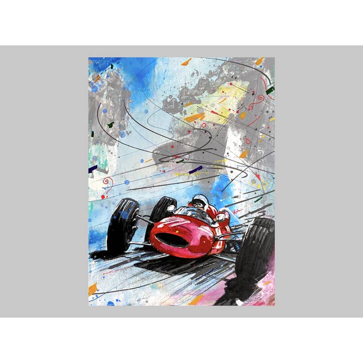 Chasse au drapeau à damier Sq5506302 pour la vente par Art of Pringo