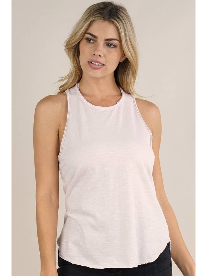 Lovestitch - Wholesale Tank Top - Women's - Basic Knit Cotton Slub Tank Top4