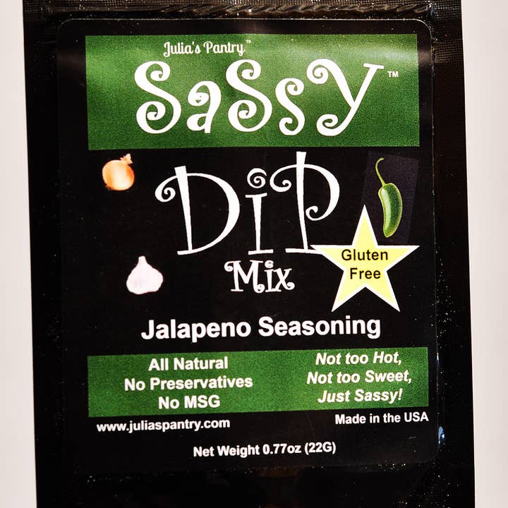 Julia's Southern Foods, LLC – Engroshandel Dip – Sassy Jalapeno Dip Mix
