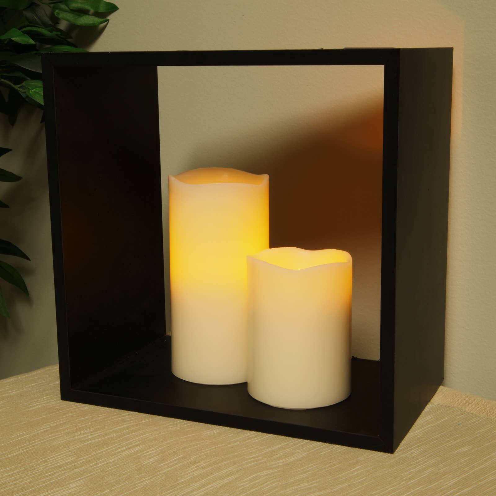 Flipo Group, Ltd. - Wholesale Flameless Candle - Ivory Wax Flameless LED Pillar Candles with Melted Top4